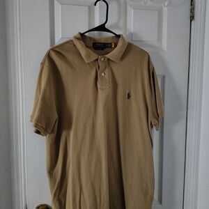Polo by Ralph Lauren Beige Polo Shirt